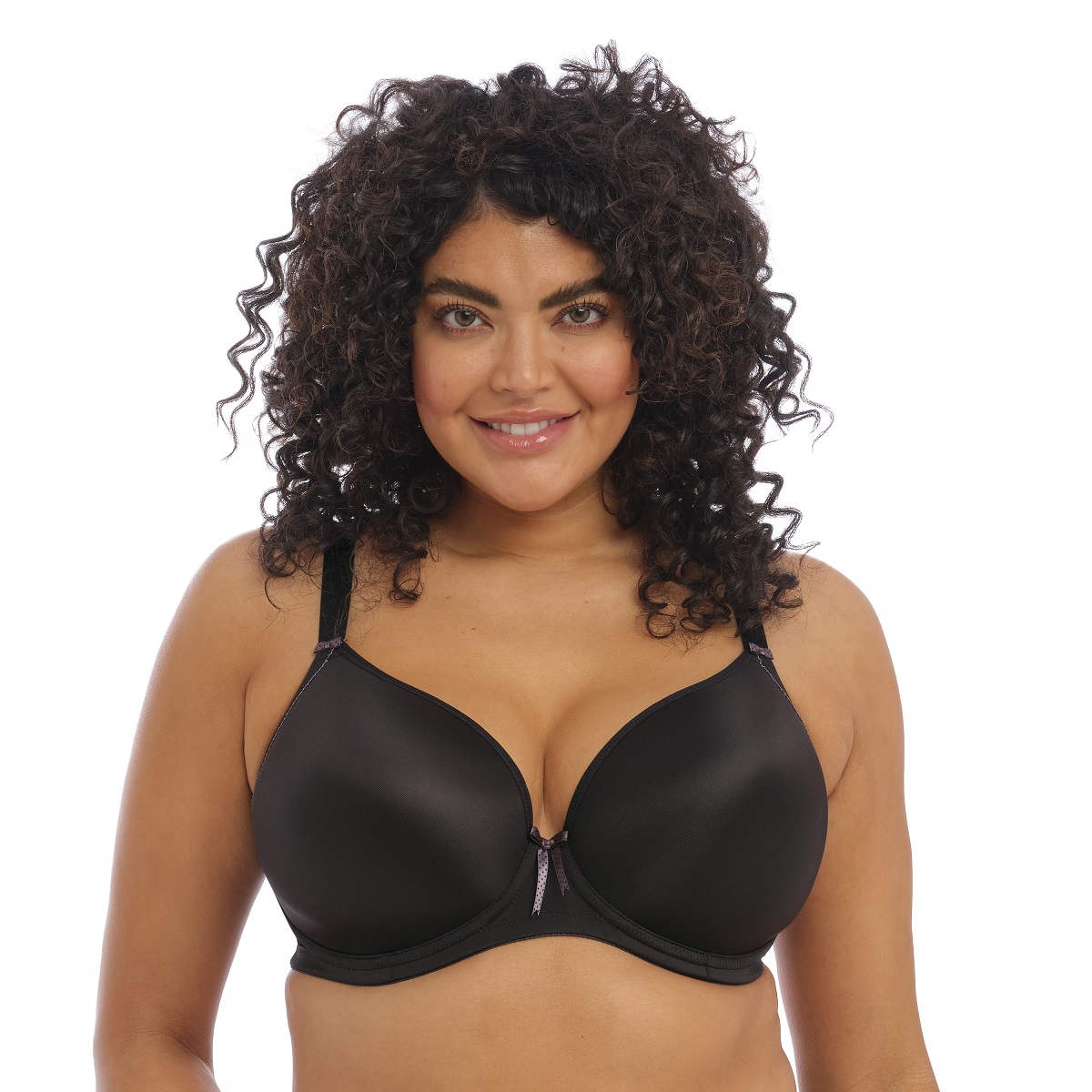 BH mit Bügel "Bijou" in "Schwarz" von "Elomi" EL8722 Vorderansicht