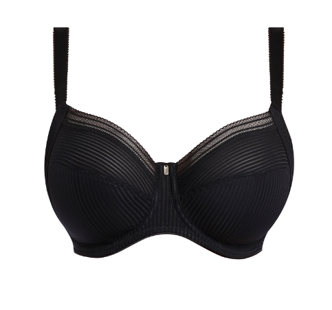 BH mit Bügel, Vollschale, Fusion in Schwarz von FANTASIE Lingerie, FL3091, Cut Out, Vorderansicht