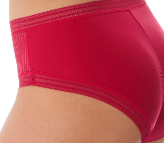 Slip, Fusion, Rot, von FANTASIE, FL3095, Detail, Seitenansicht