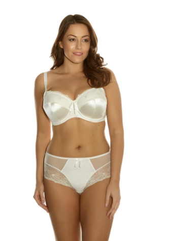 Slip, Maria, Creme, von ELOMI, Kombination, Vorderansicht