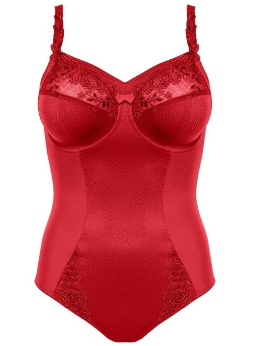 Body mit Bügel und Blende, Feuer, von ULLA Dessous, 3675, Cut Out