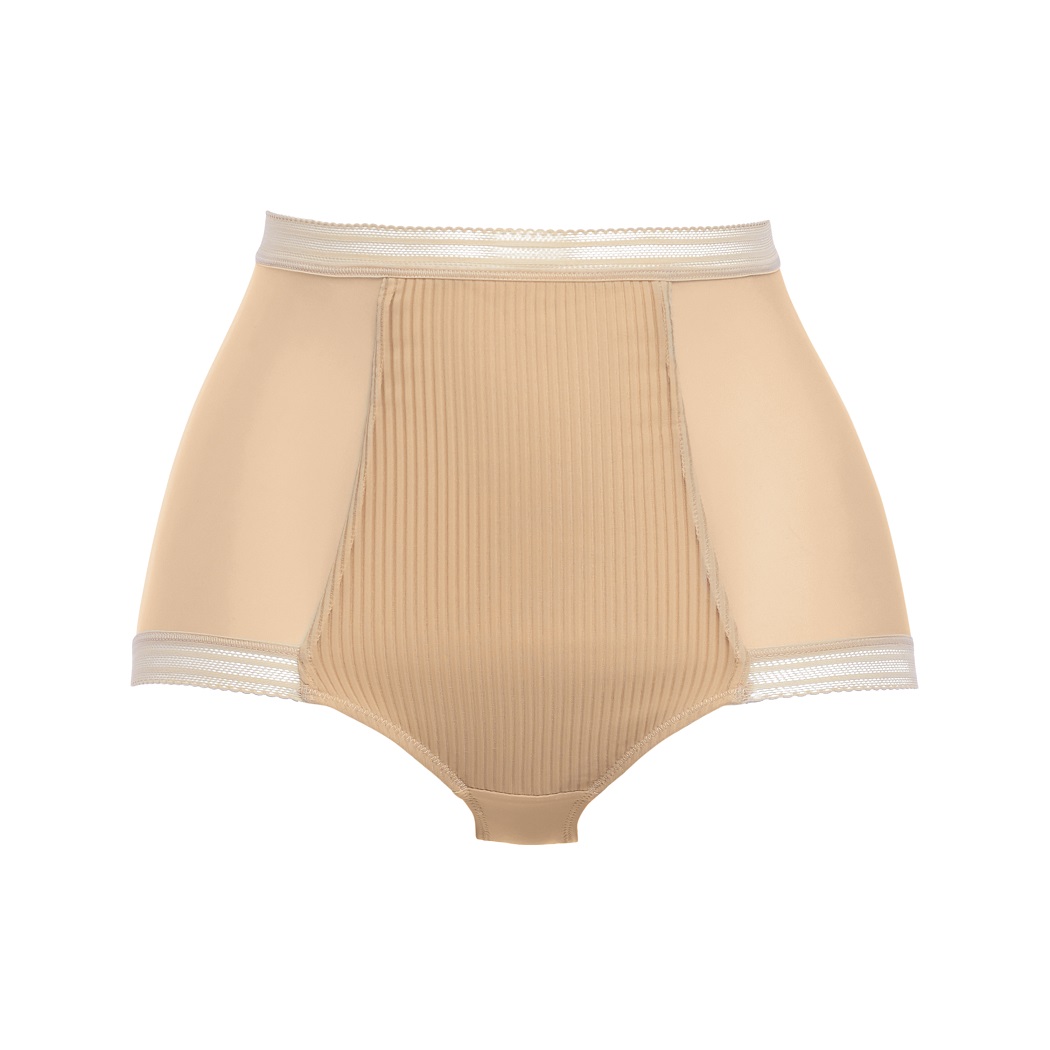 Hoher Taillenslip, Fusion Sand von FANTASIE Lingerie, FL3098, Cut Out, Vorderansicht