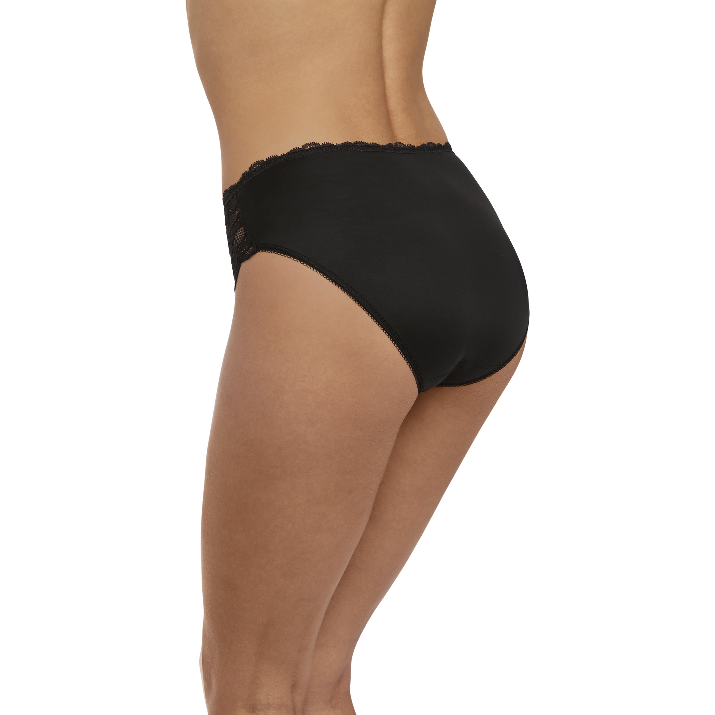 Slip, Jacqueline Lace, Schwarz, von FANTASIE, Detailansicht