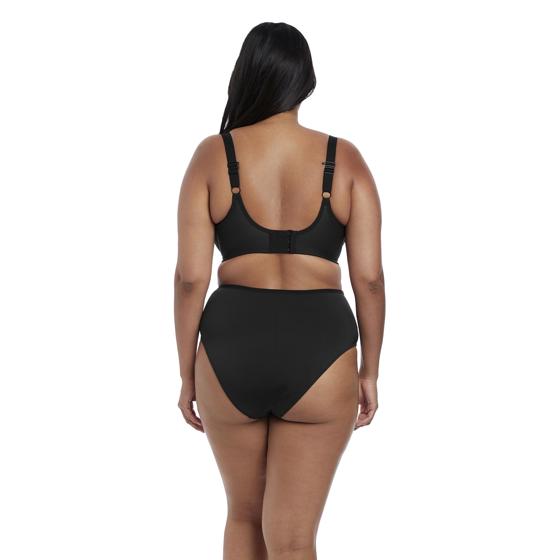 Slip, Lydia, Schwarz, von ELOMI, Kombination, Rückansicht