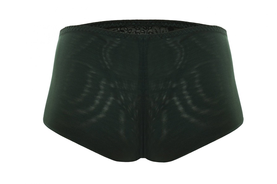 Panty, Alice in Moosgrün von ULLA Dessous, 3830, Cut Out, Rückansicht