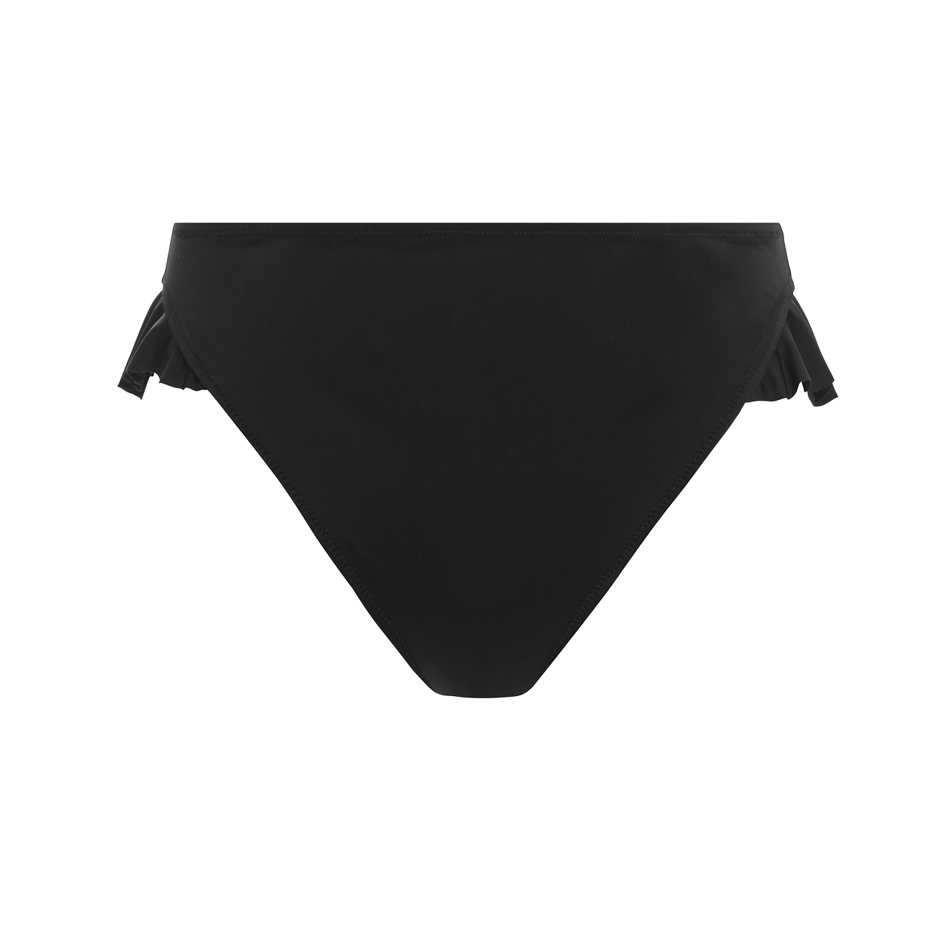 Bikini Slip mit Rüschen Plain Sailing in Schwarz von ELOMI ES7288 Cut Out