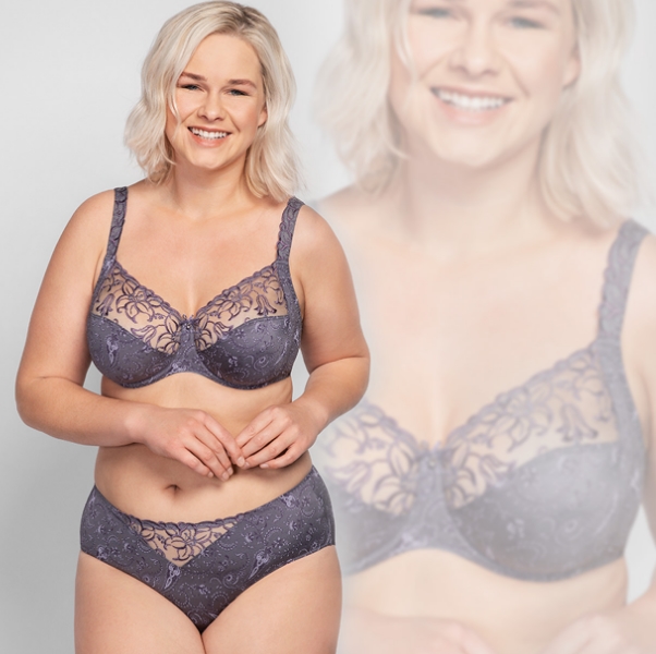 Damenunterwäsche - XXL, Blog, Ulla Lingerie Fèminine, BH, Zoe, Levendel