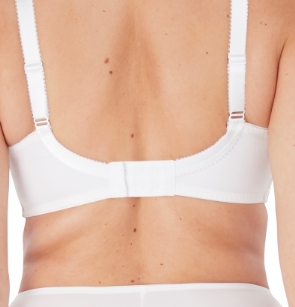 Halbschalen - BH mit Bügel „Ana Weiß" von FANTASIE Lingerie, 6703, Ausschnitt, Rückansich