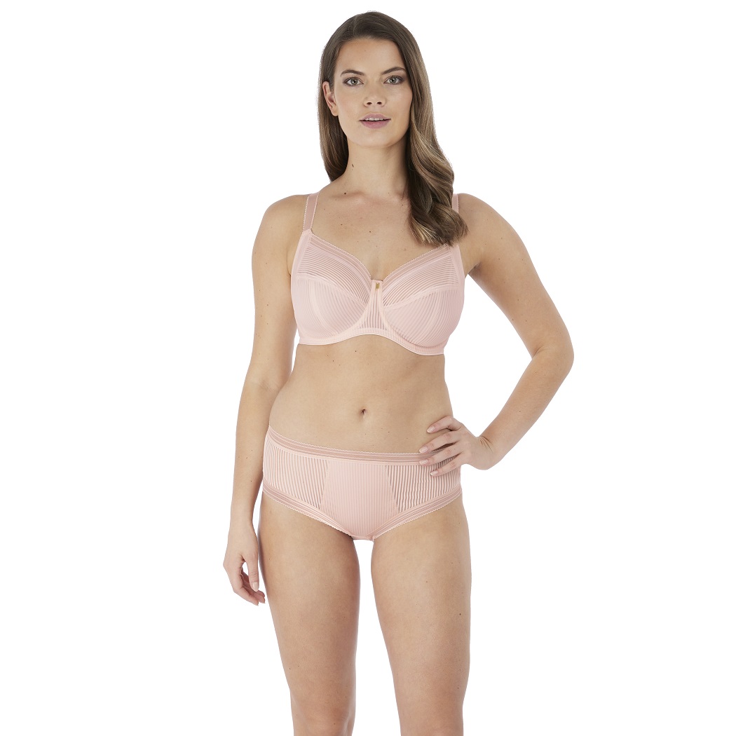BH mit Bügel, Vollschale, Fusion in Blush von FANTASIE Lingerie, FL3091+FL3095, Vorderansicht