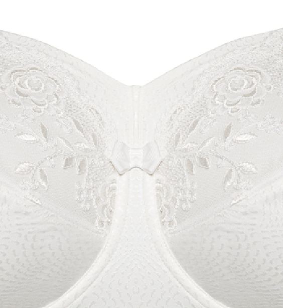 Body mit Bügel und Blende, Ella, Ècru,von ULLA Dessous, 3675, Cut Out, Detail