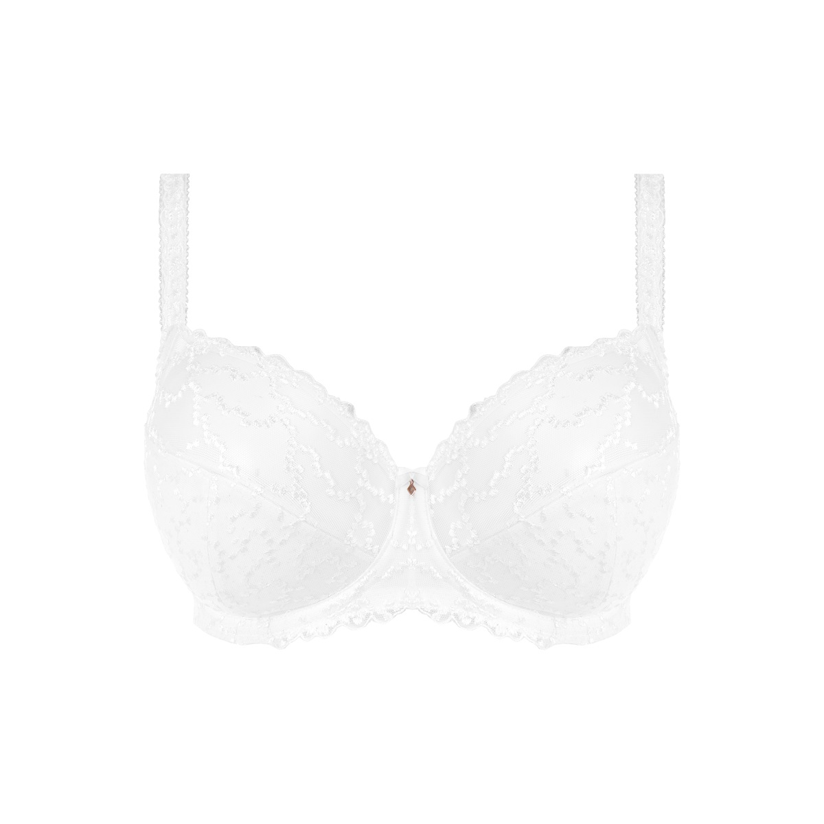 BH mit Bügel  Ana in Weiß von FANTASIE Lingerie FL6702 Cut Out Vorderansicht