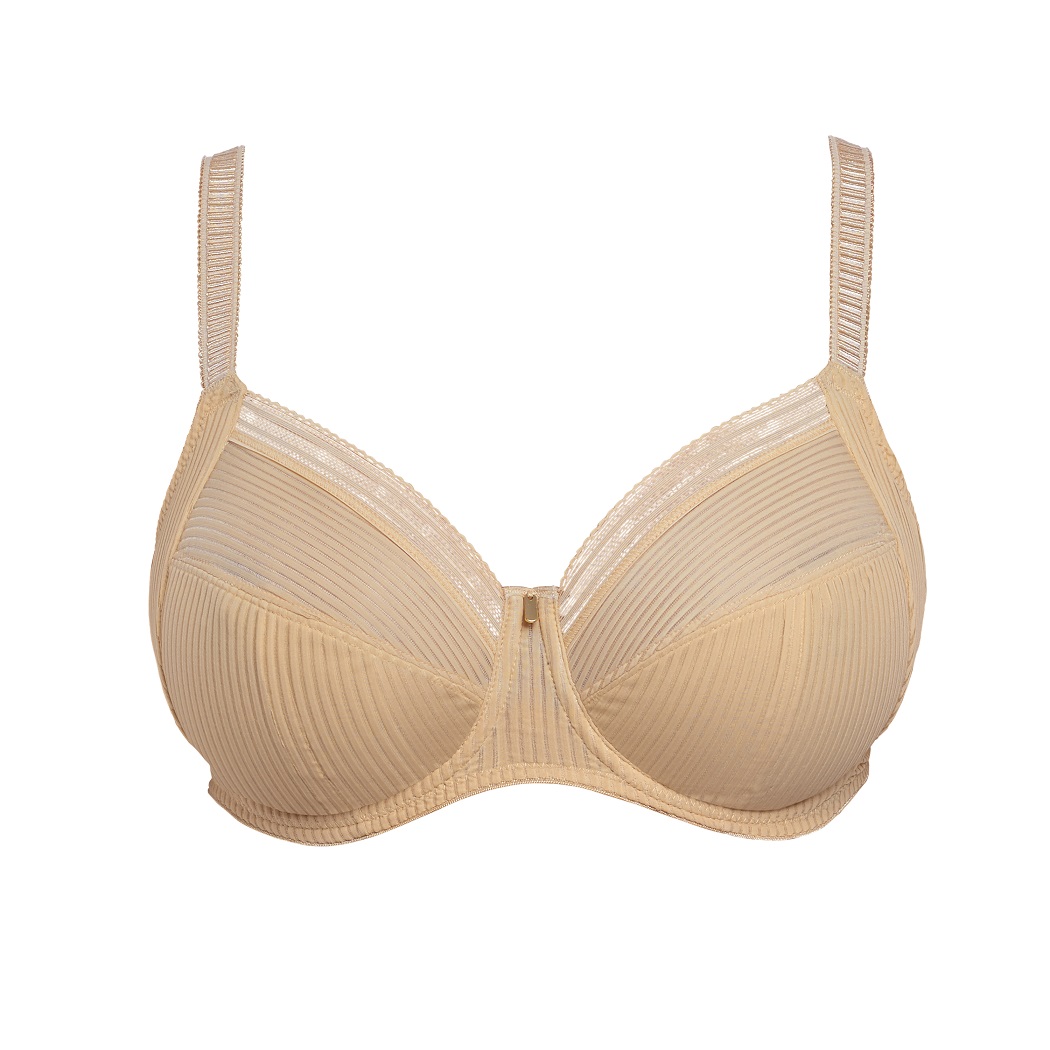 BH mit Bügel und Vollschale Fusion in Sand von FANTASIE Lingerie FL3091 Cut Out Vorderansicht