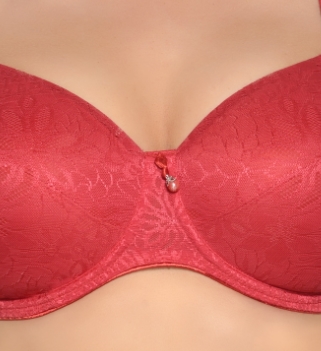 BH mit Bügel, Alice in Feuer von ULLA Dessous, 3823, Detail, Vorderansicht